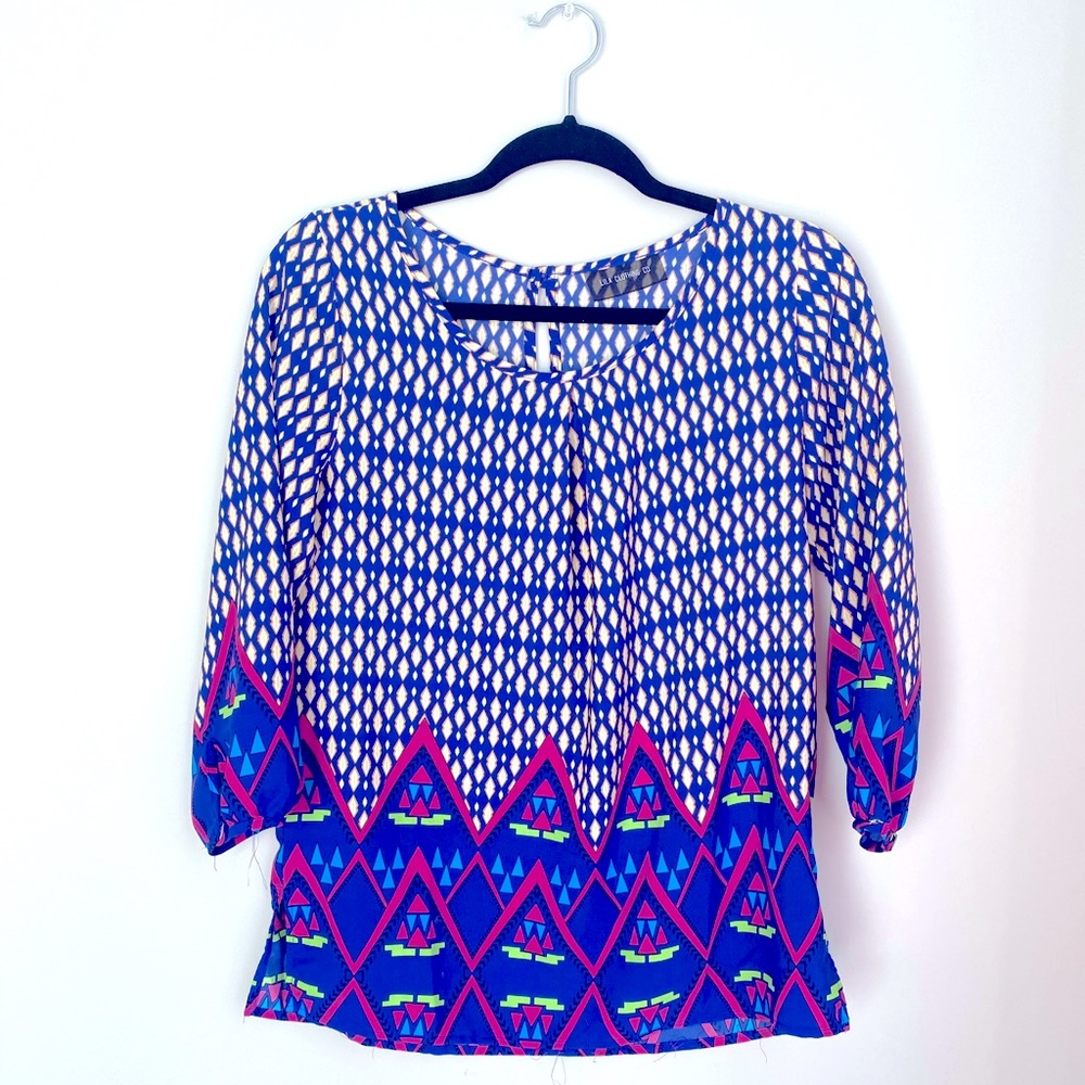 Lila Clothing Vibrant Blouse
